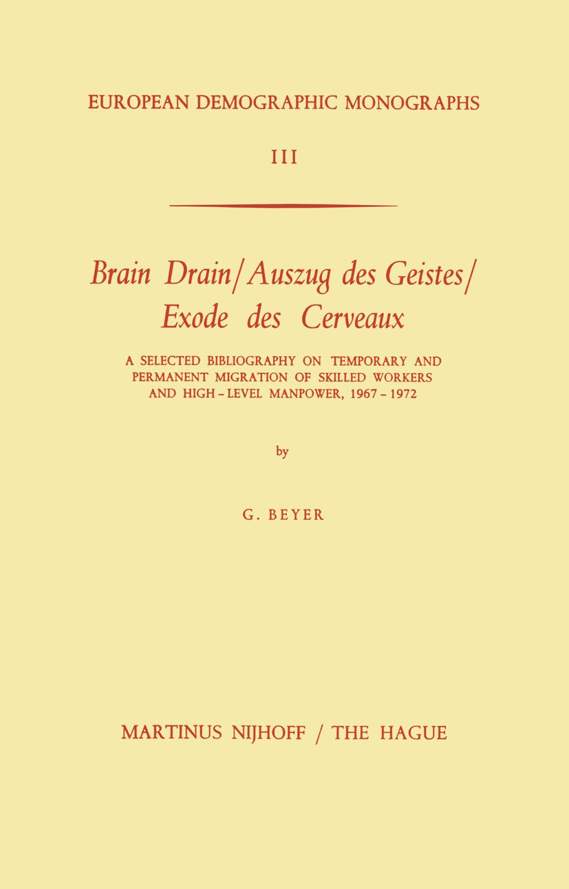 European Demographic Monographs
