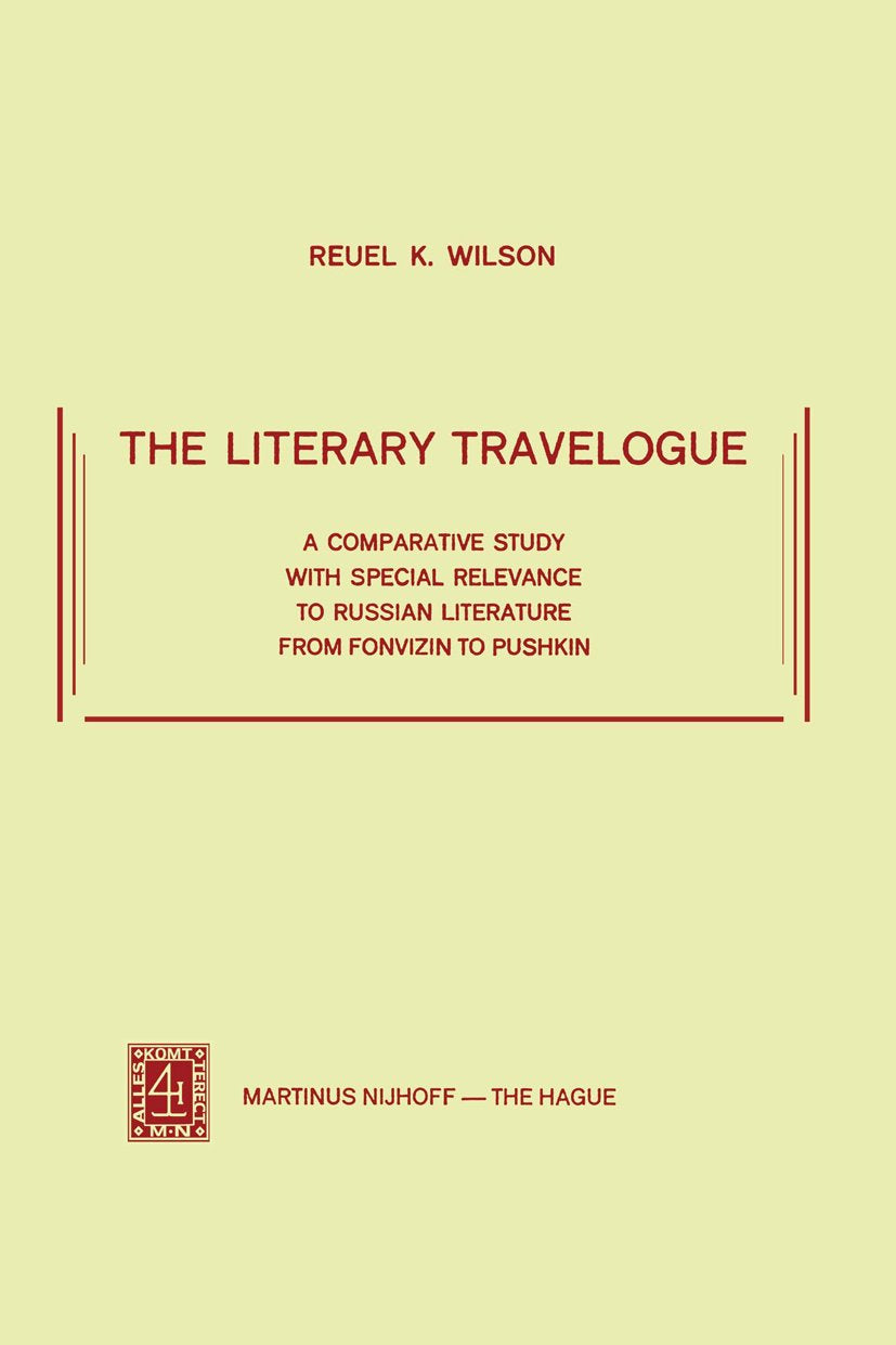 The Literary Travelogue