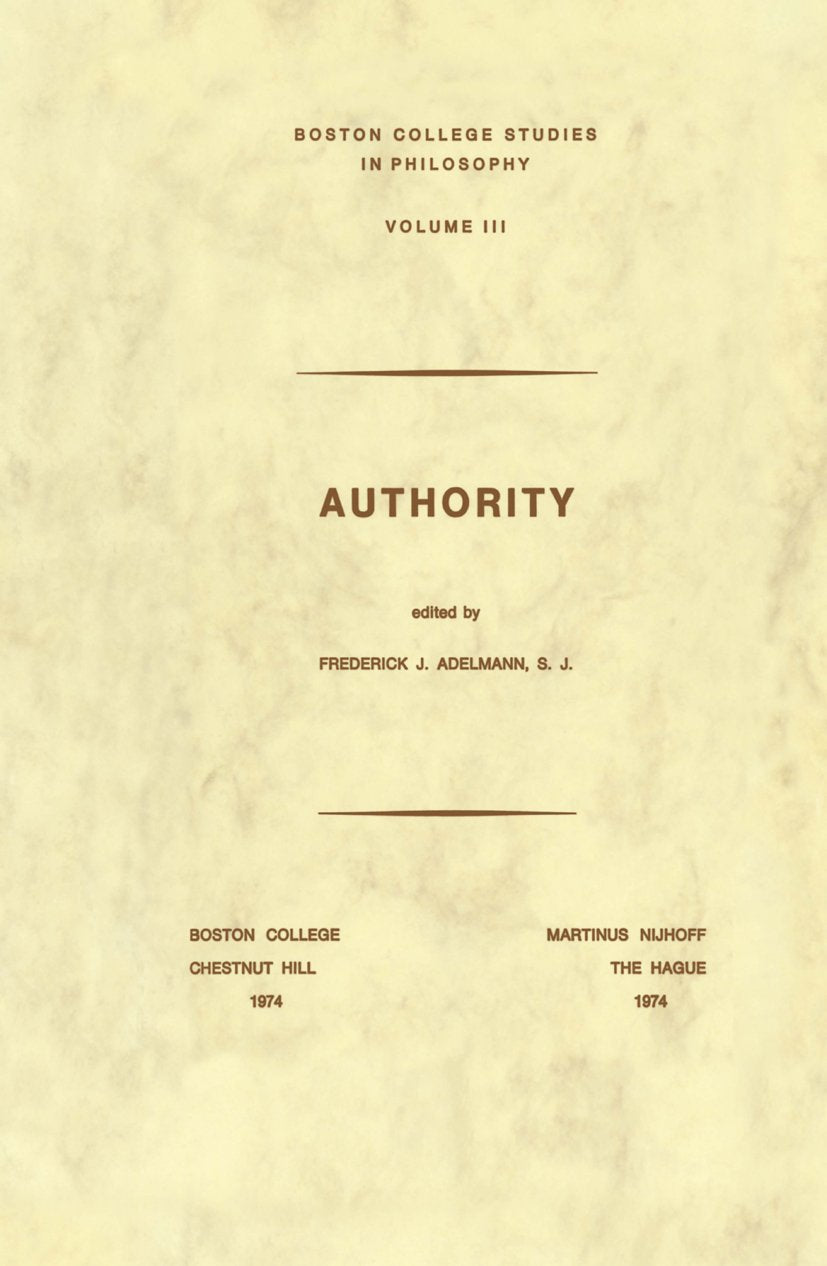 Boston College Studies in Philosophy