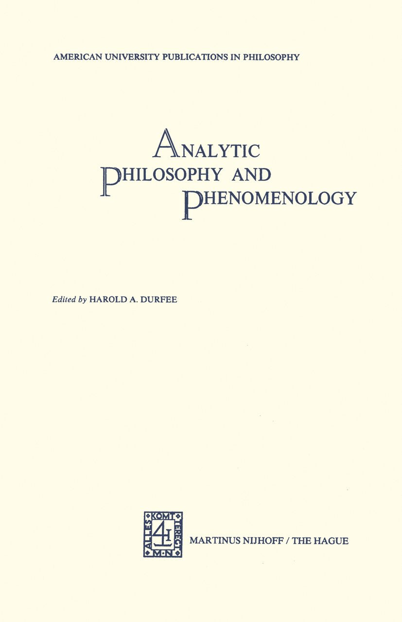 American University Publications in Philosophy