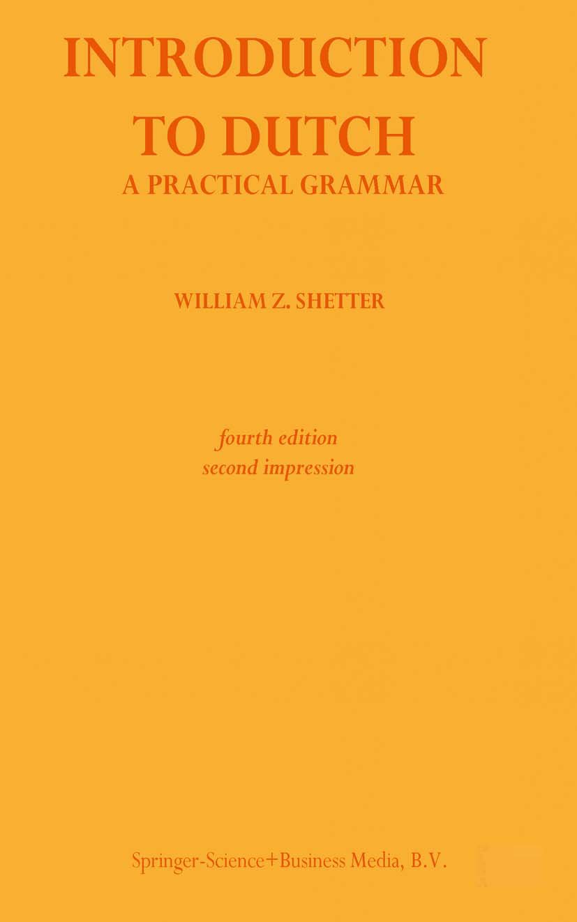 Introduction to Dutch