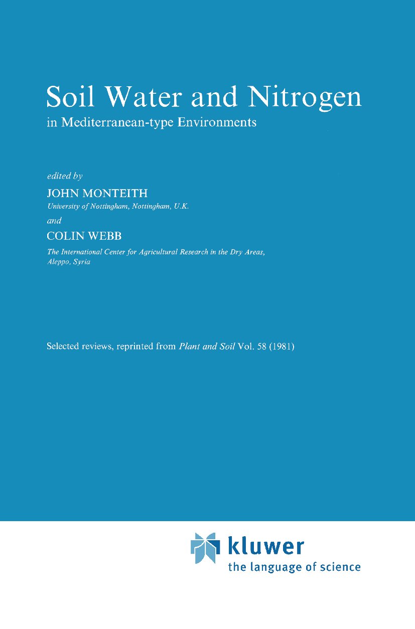 Developments in Plant and Soil Sciences