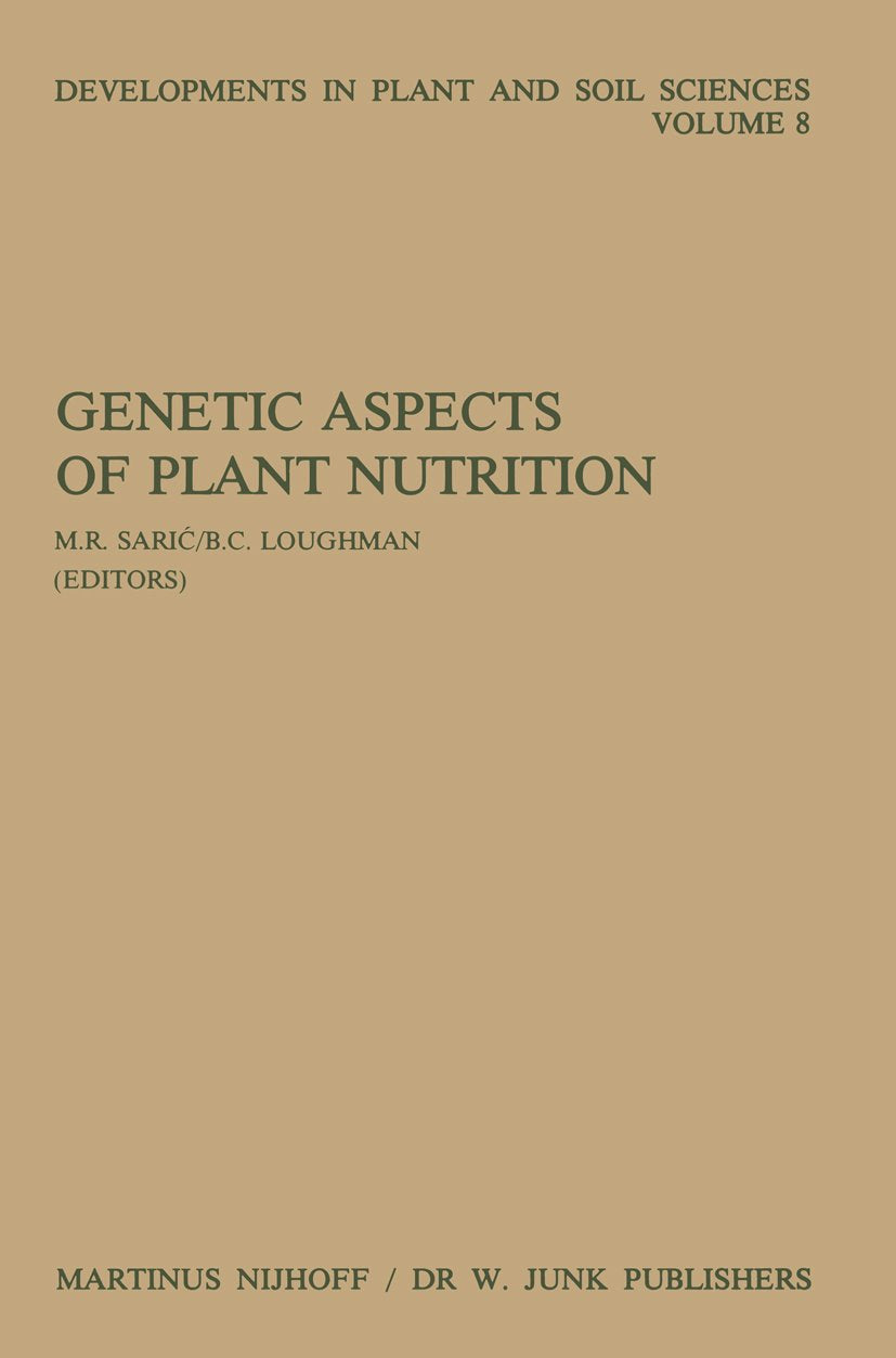 Developments in Plant and Soil Sciences