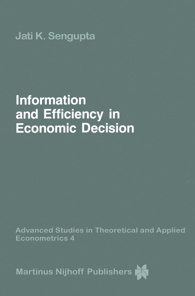 Advanced Studies in Theoretical and Applied Econometrics