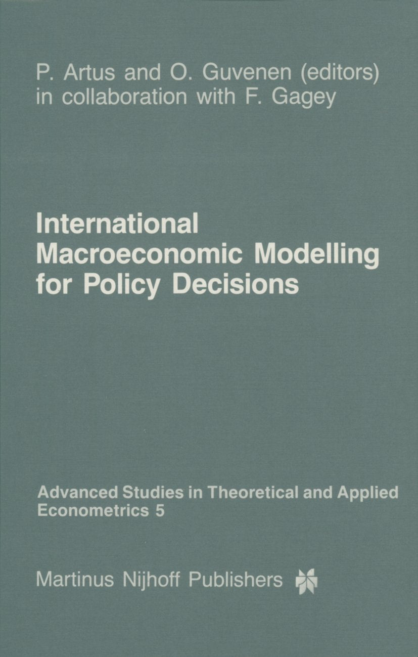Advanced Studies in Theoretical and Applied Econometrics