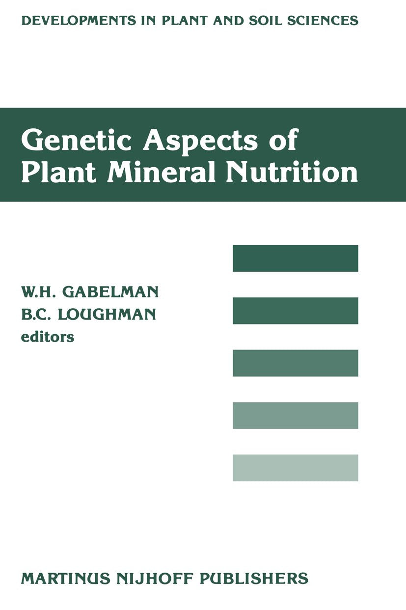Developments in Plant and Soil Sciences