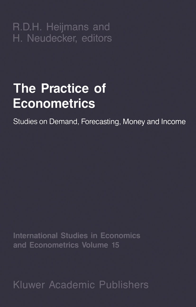 International Studies in Economics and Econometrics