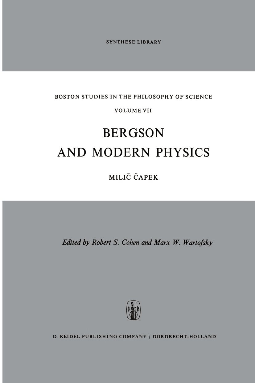 Boston Studies in the Philosophy and History of Science