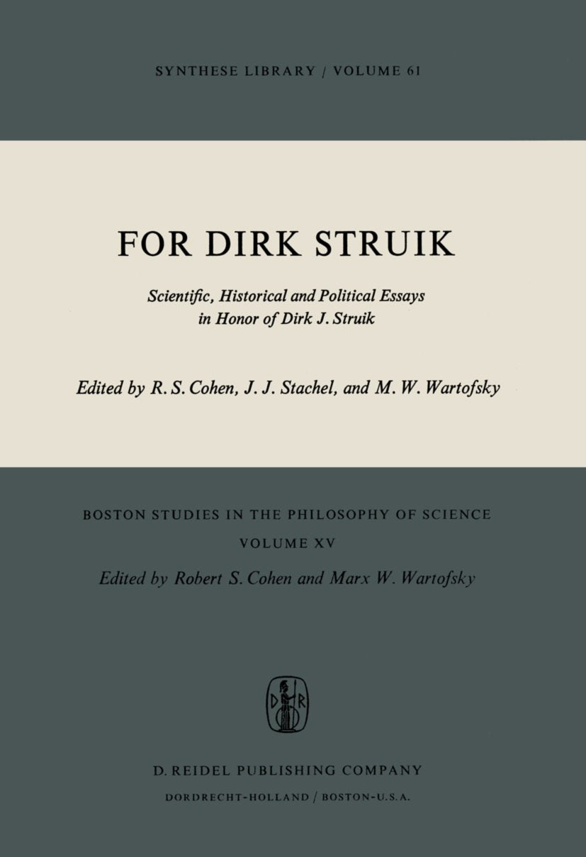 Boston Studies in the Philosophy and History of Science