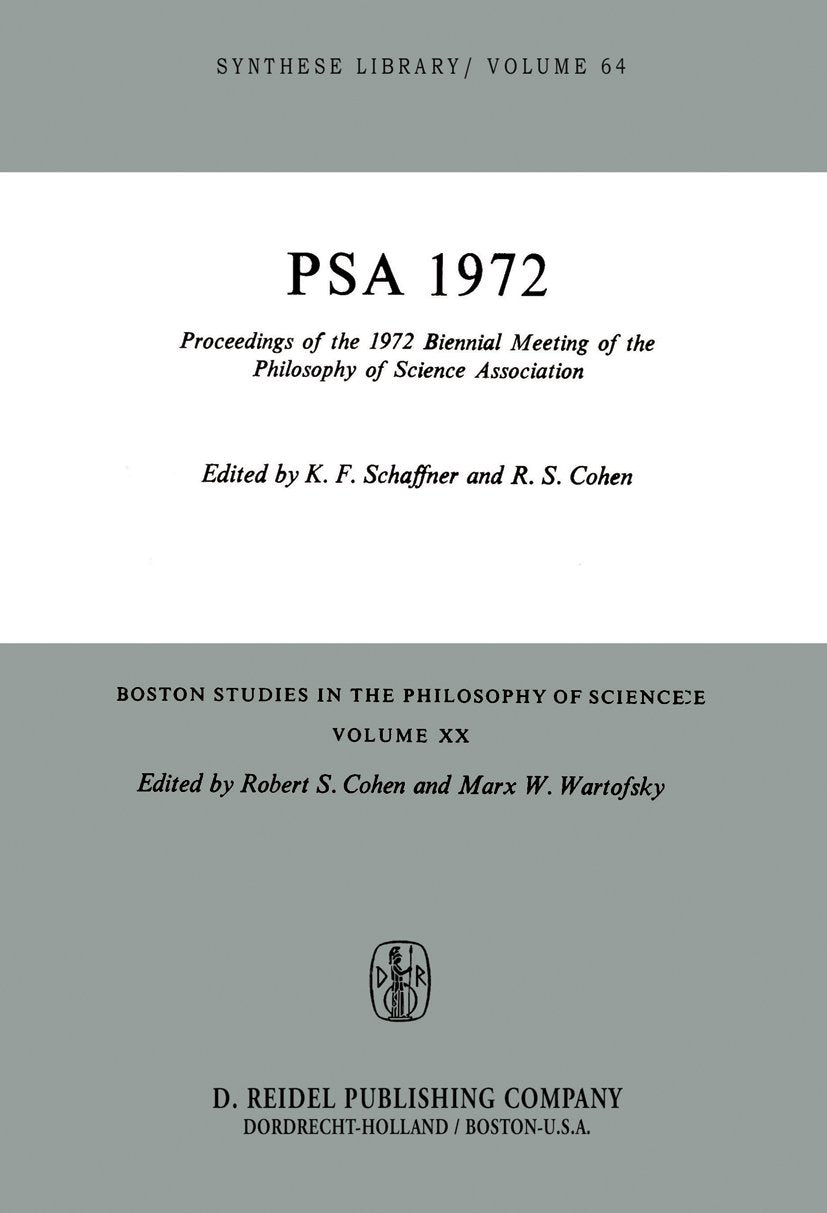 Boston Studies in the Philosophy and History of Science
