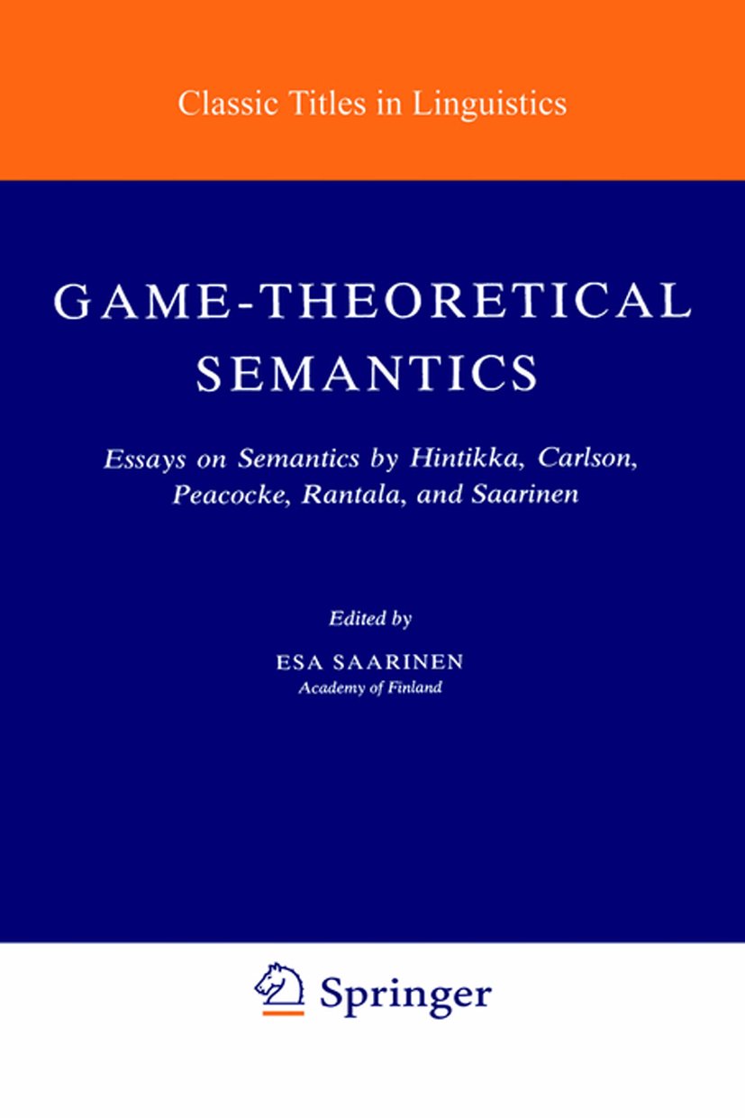 Studies in Linguistics and Philosophy