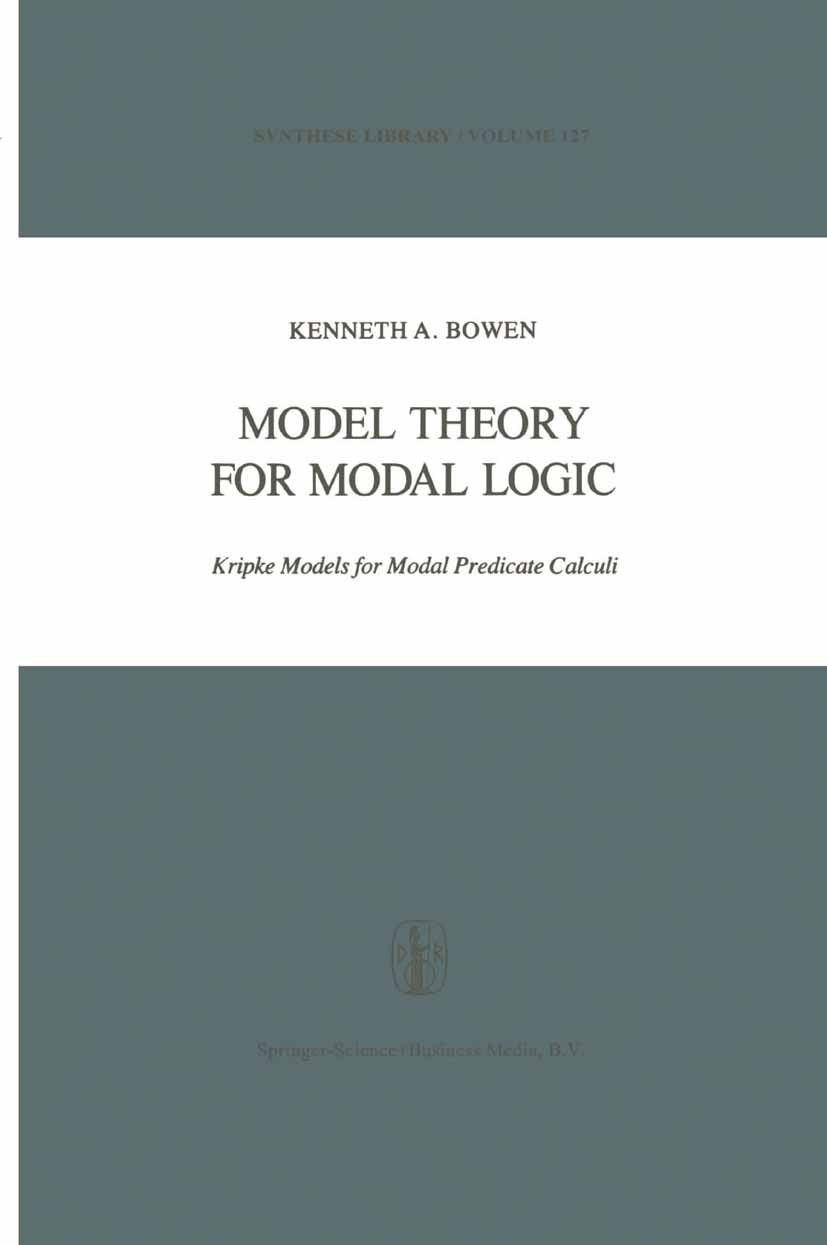Synthese Library: Kripke Models for Modal Predicate Calculi
