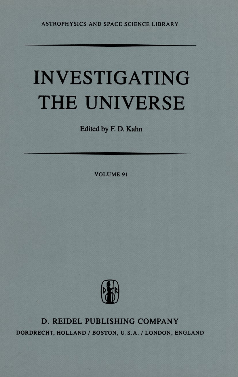 Astrophysics and Space Science Library