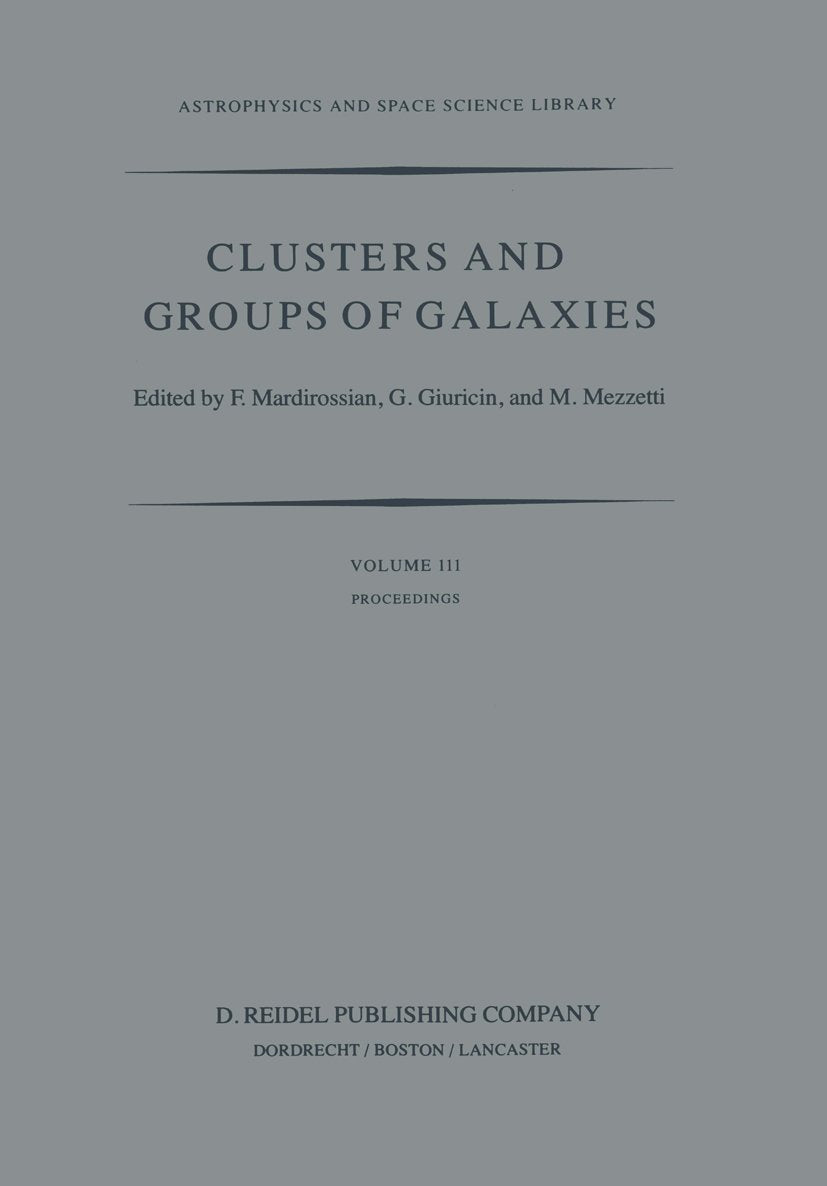 Astrophysics and Space Science Library