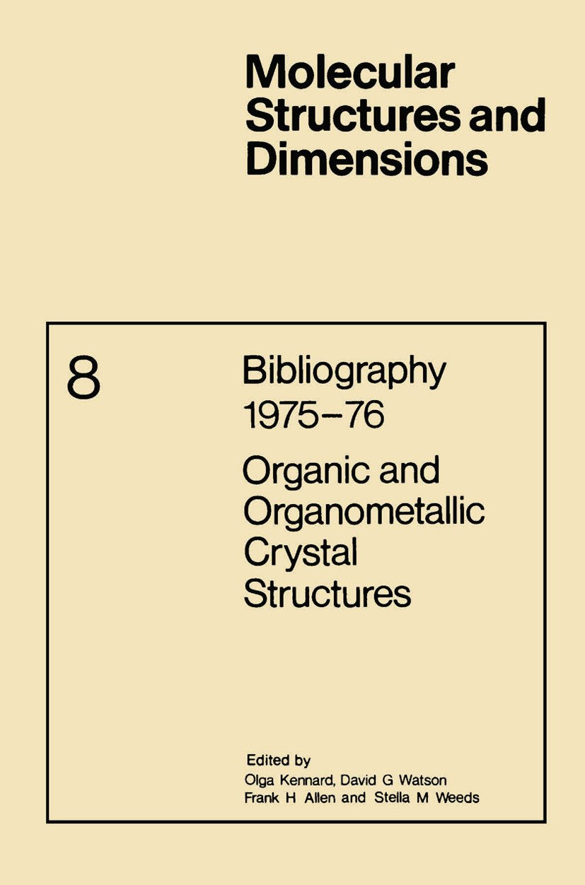 Molecular Structure and Dimensions