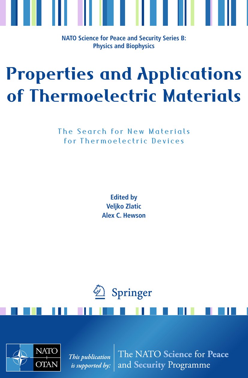 Properties and Applications of Thermoelectric Materials