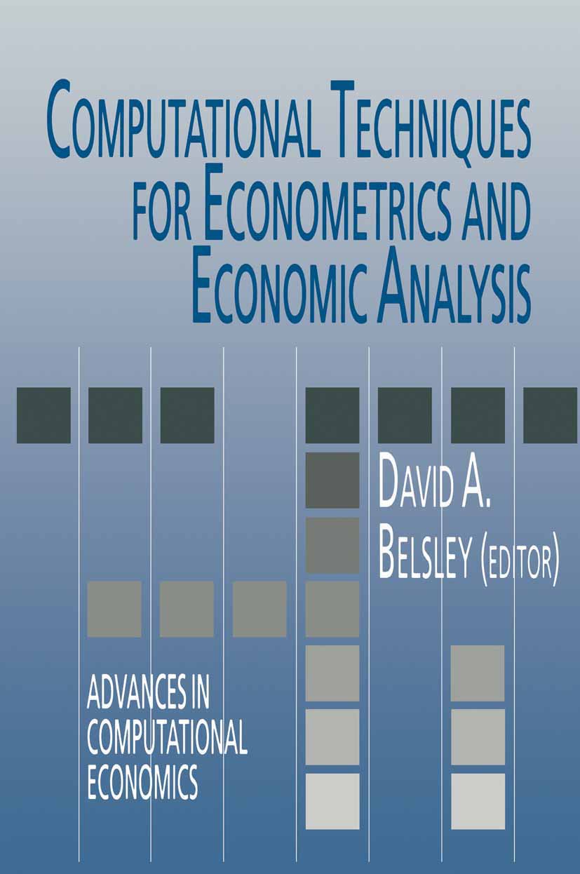 Computational Techniques for Econometrics and Economic Analysis