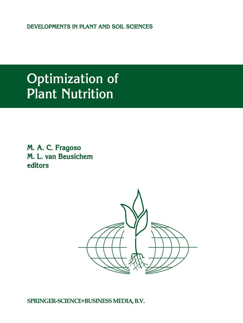 Developments in Plant and Soil Sciences