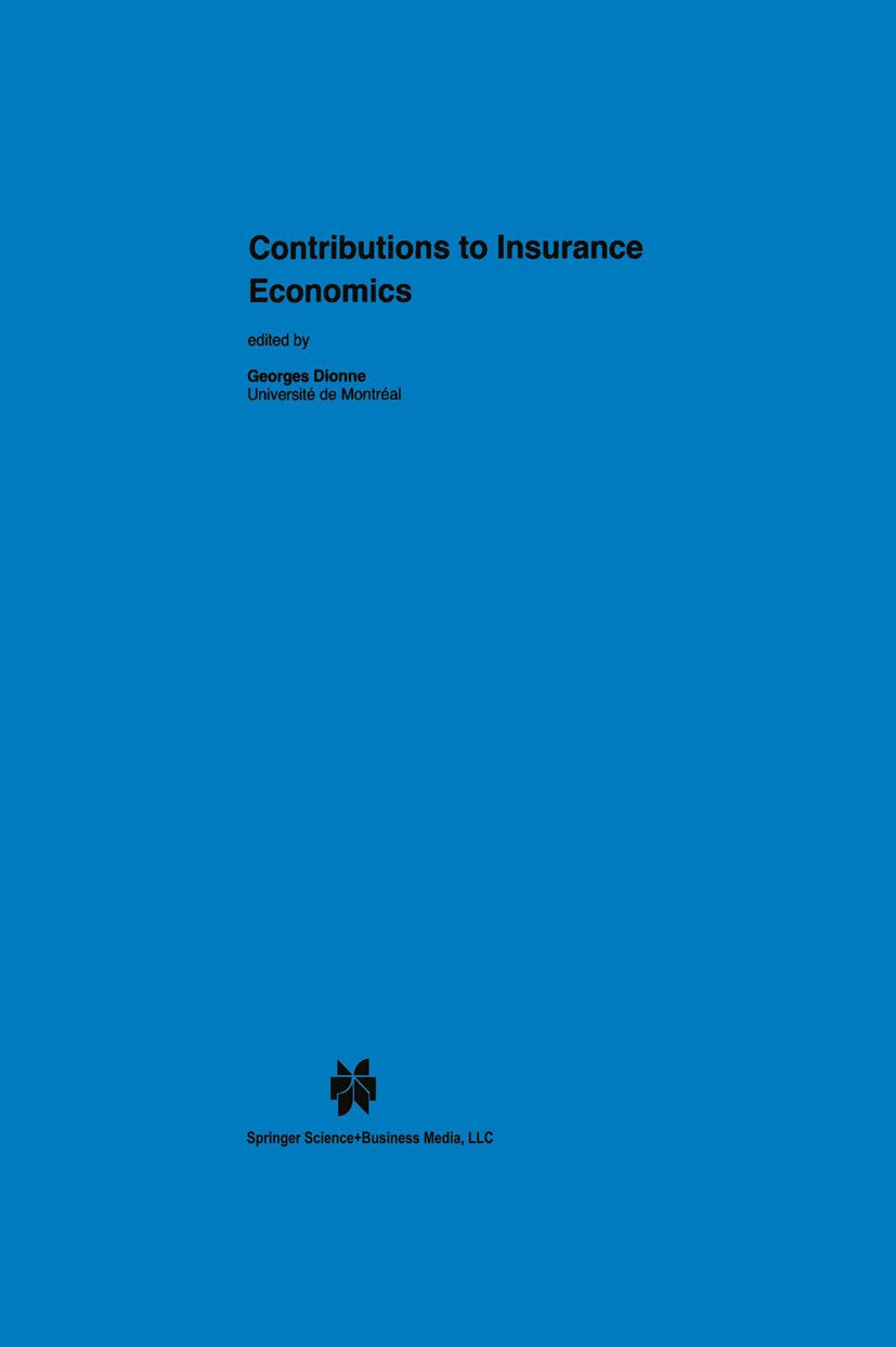 Contributions to Insurance Economics