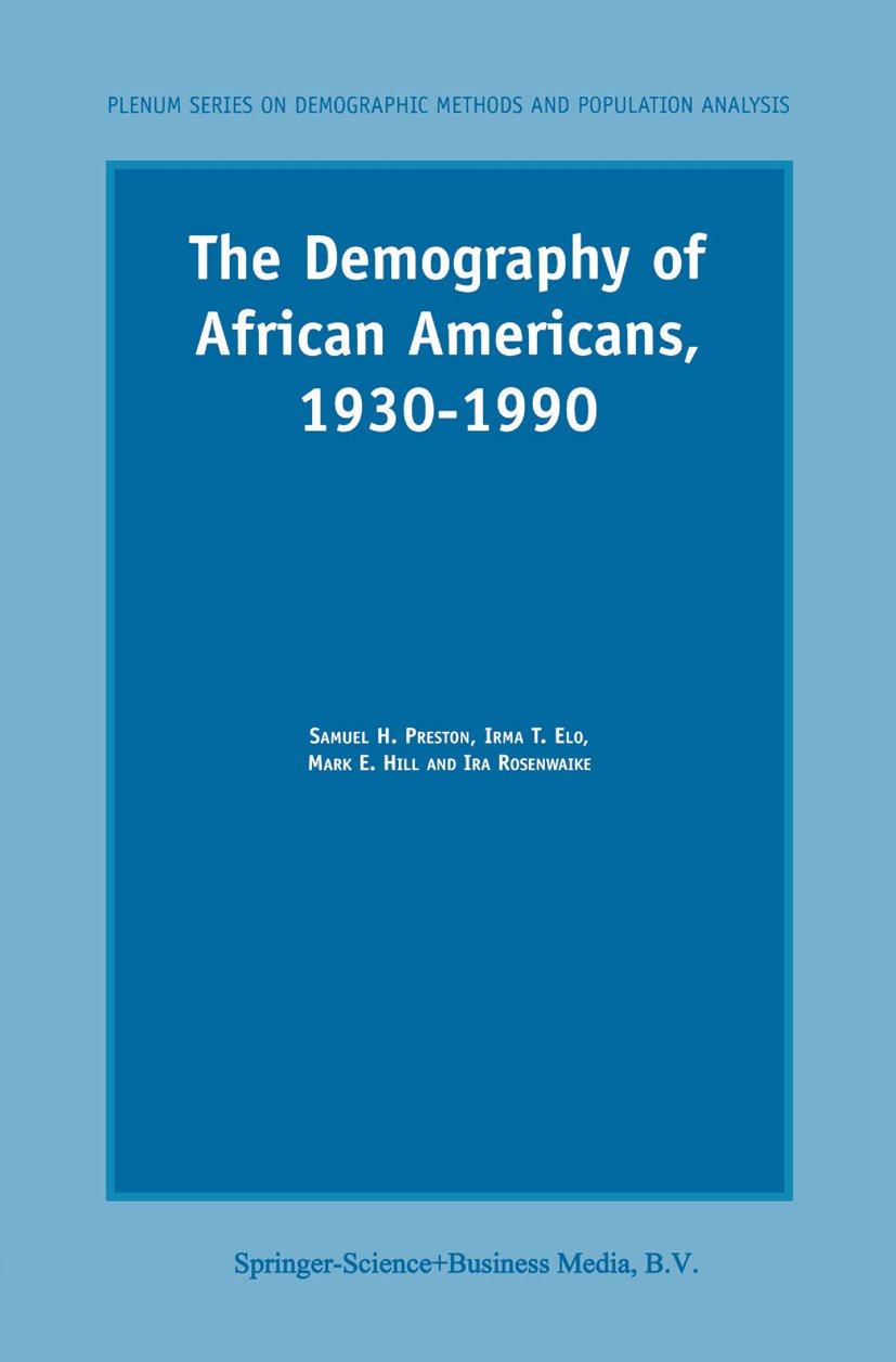 The Springer Series on Demographic Methods and Population Analysis