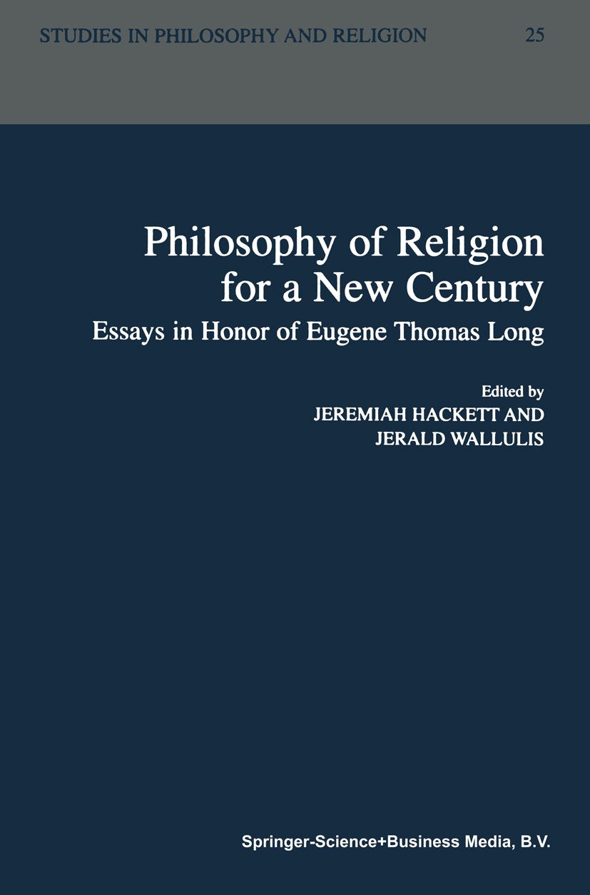 Studies in Philosophy and Religion