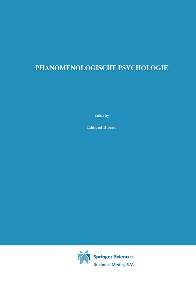 Phänomenologische Psychologie