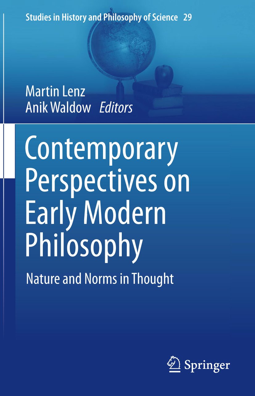 Studies in History and Philosophy of Science: Nature and Norms in Thought