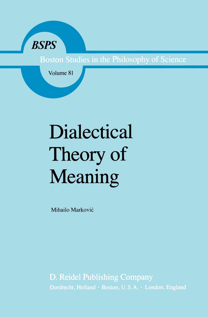 Boston Studies in the Philosophy and History of Science