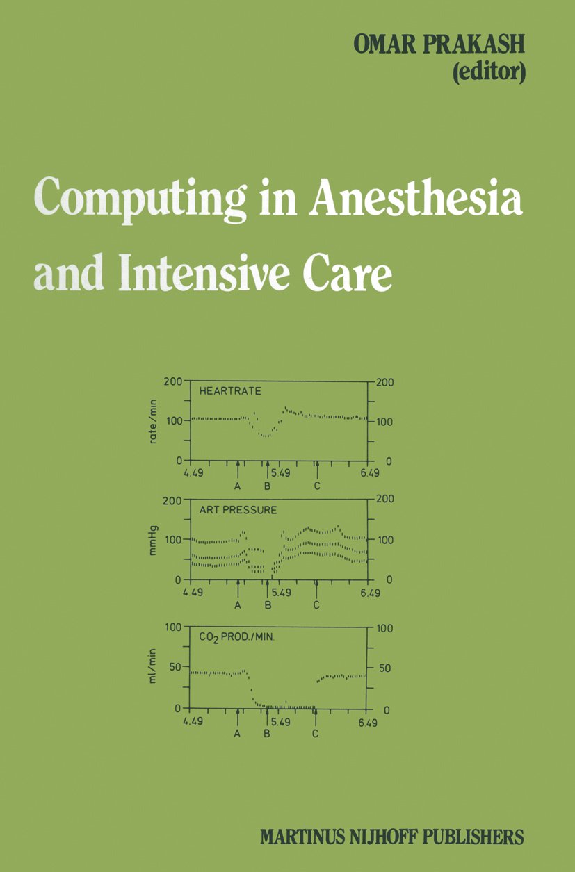 Developments in Critical Care Medicine and Anaesthesiology