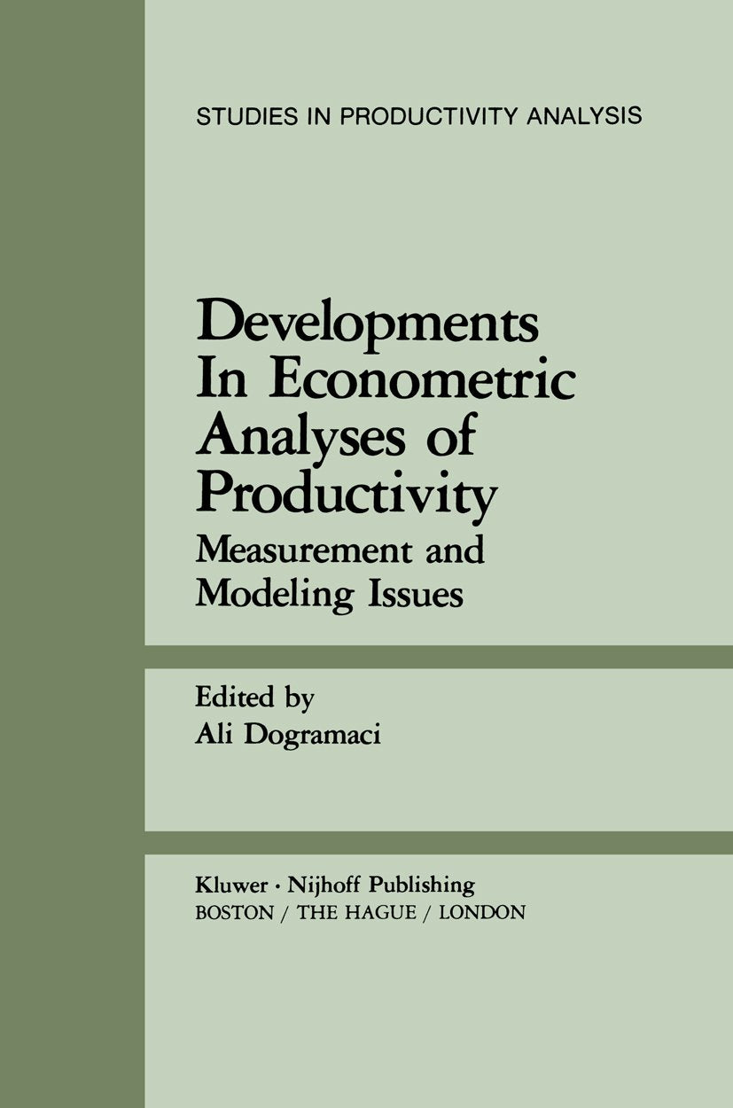 Studies in Productivity Analysis