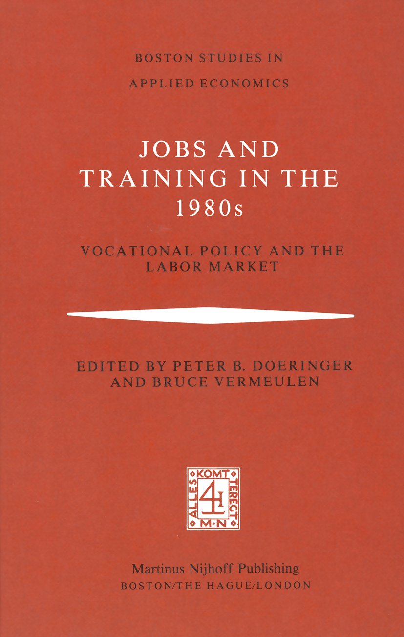 Boston Studies in Applied Economics