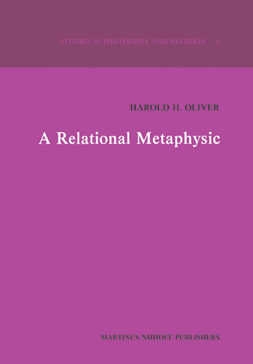 A Relational Metaphysic
