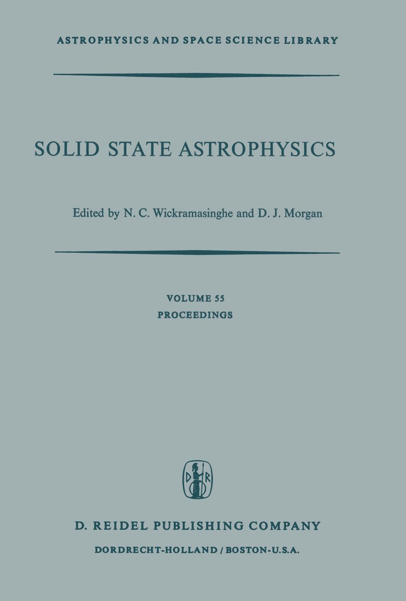 Astrophysics and Space Science Library