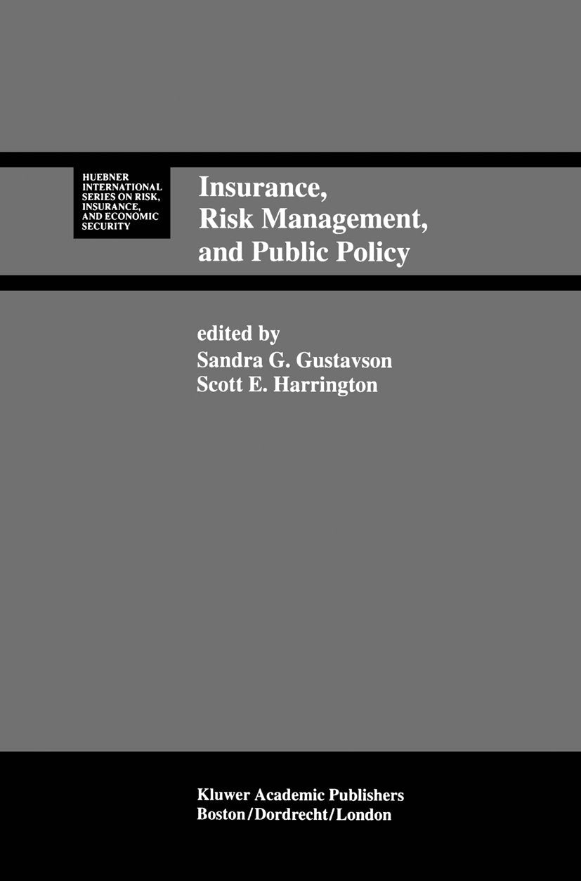 Insurance, Risk Management, and Public Policy