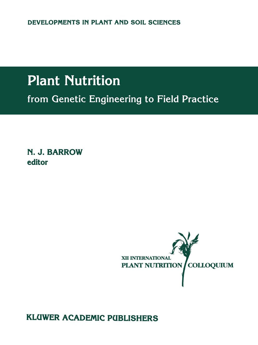 Developments in Plant and Soil Sciences