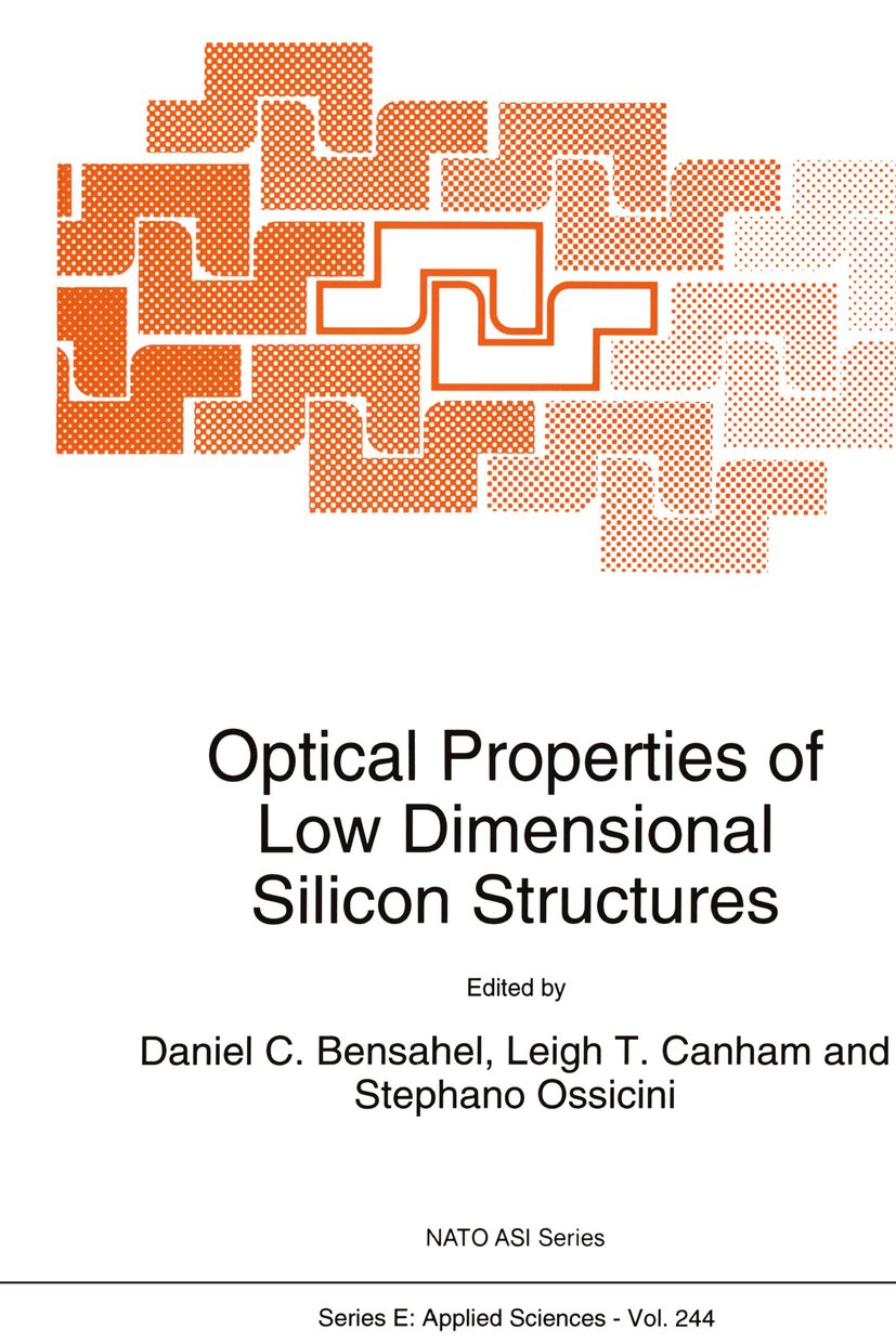 Optical Properties of Low Dimensional Silicon Structures