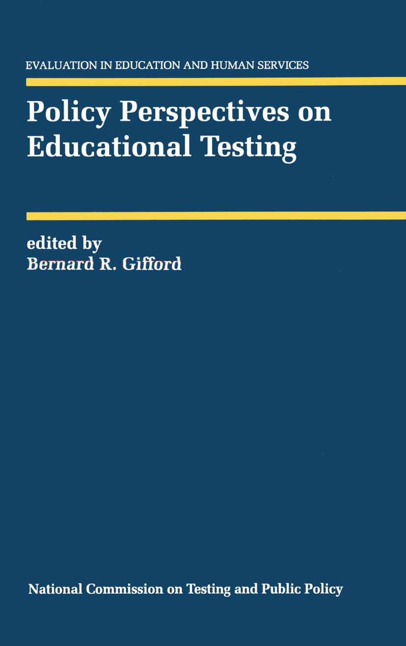 Evaluation in Education and Human Services