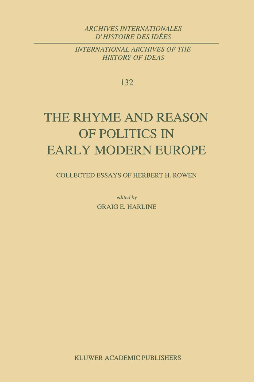 International Archives of the History of Ideas Archives internationales d'histoire des idées