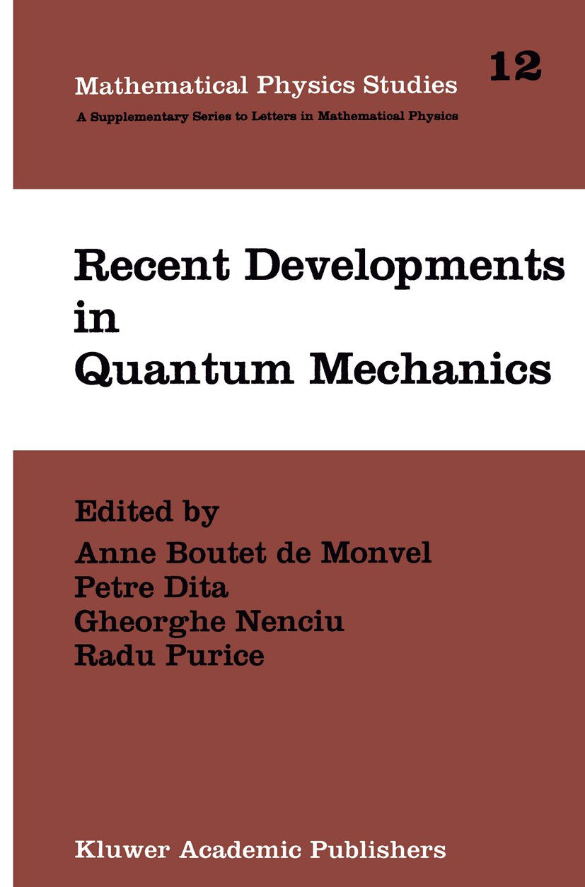 Mathematical Physics Studies: Proceedings of the Brasov Conference, Poiana Brasov 1989, Romania