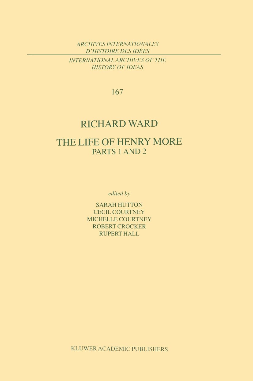 International Archives of the History of Ideas Archives internationales d'histoire des idées