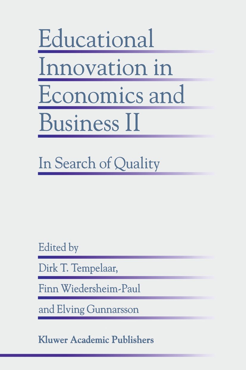 Educational Innovation in Economics and Business