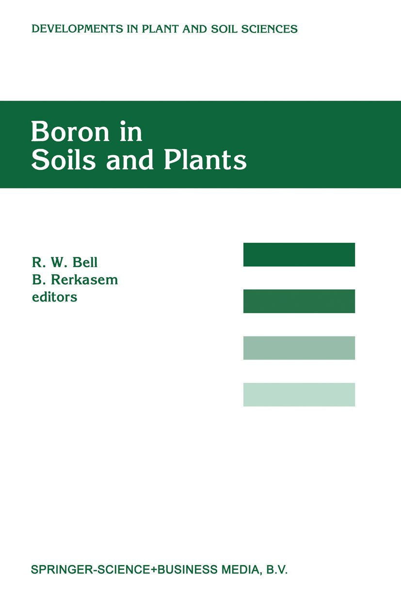 Boron in Soils and Plants