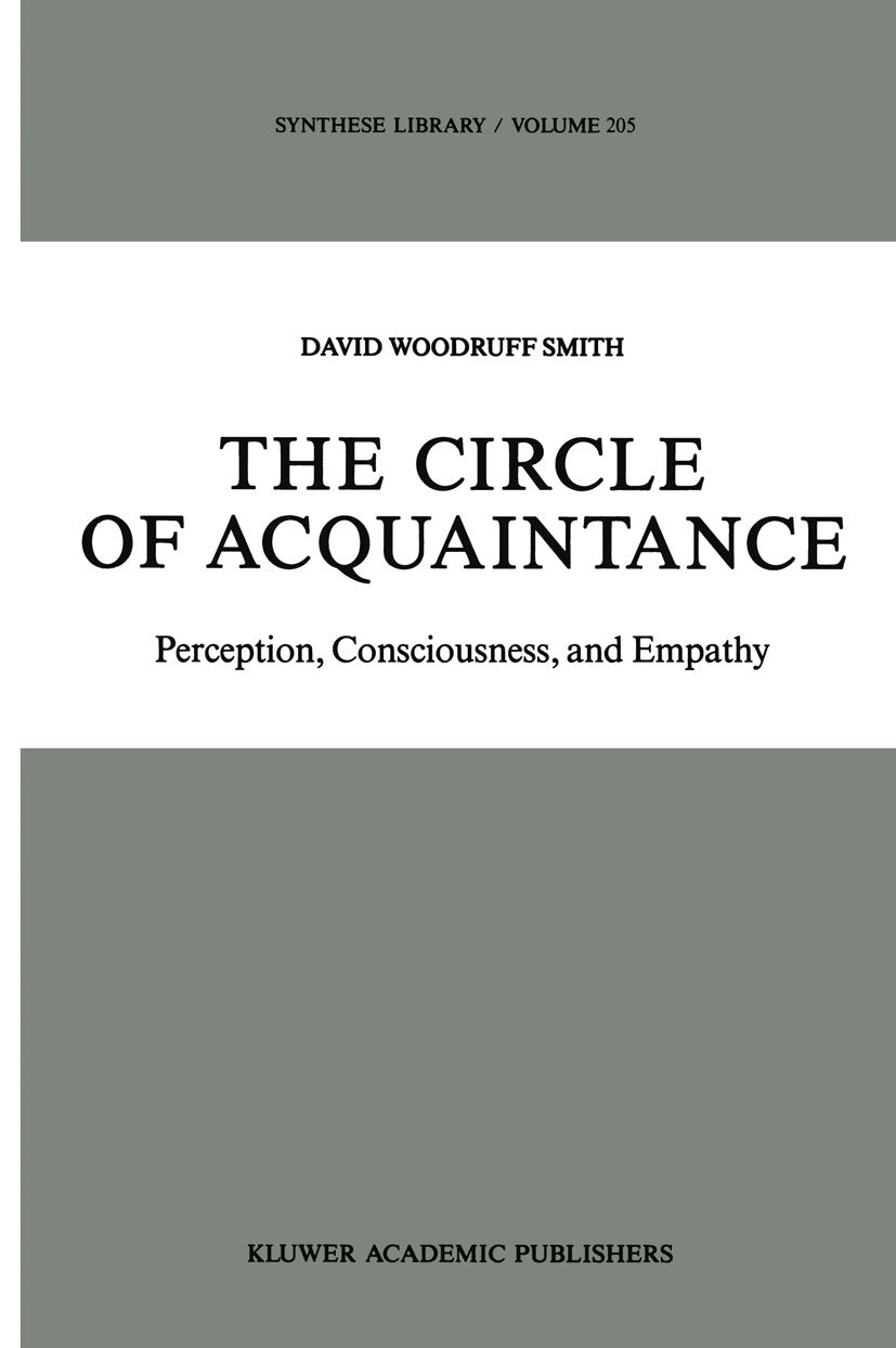 Synthese Library: Perception, Consciousness, and Empathy