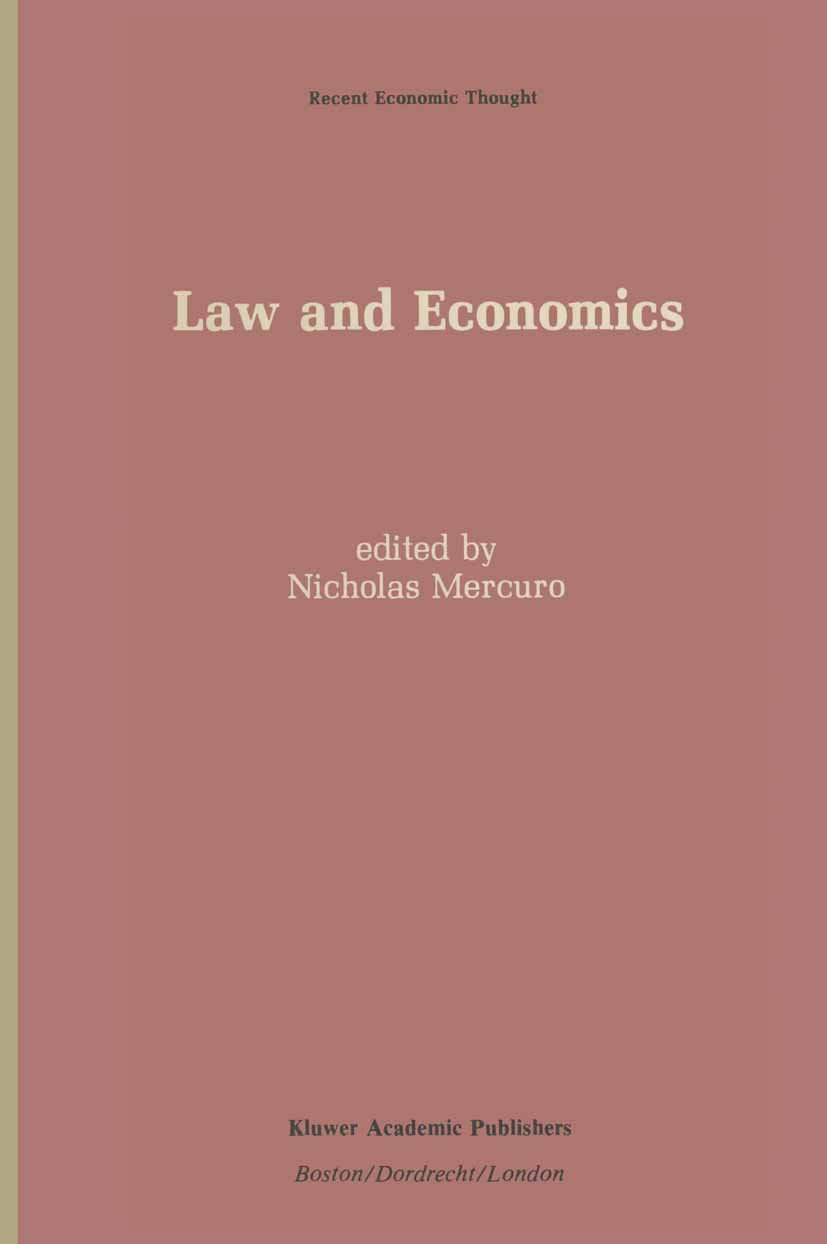 Recent Economic Thought