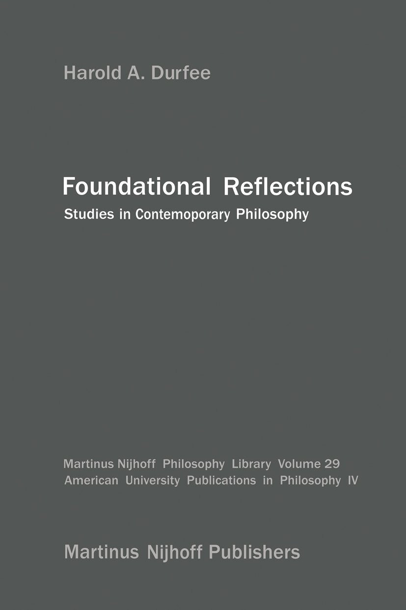 Foundational Reflections