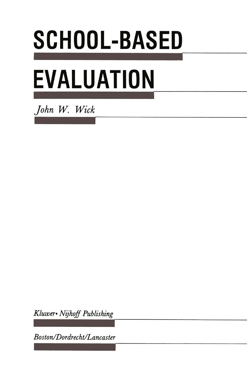 Evaluation in Education and Human Services