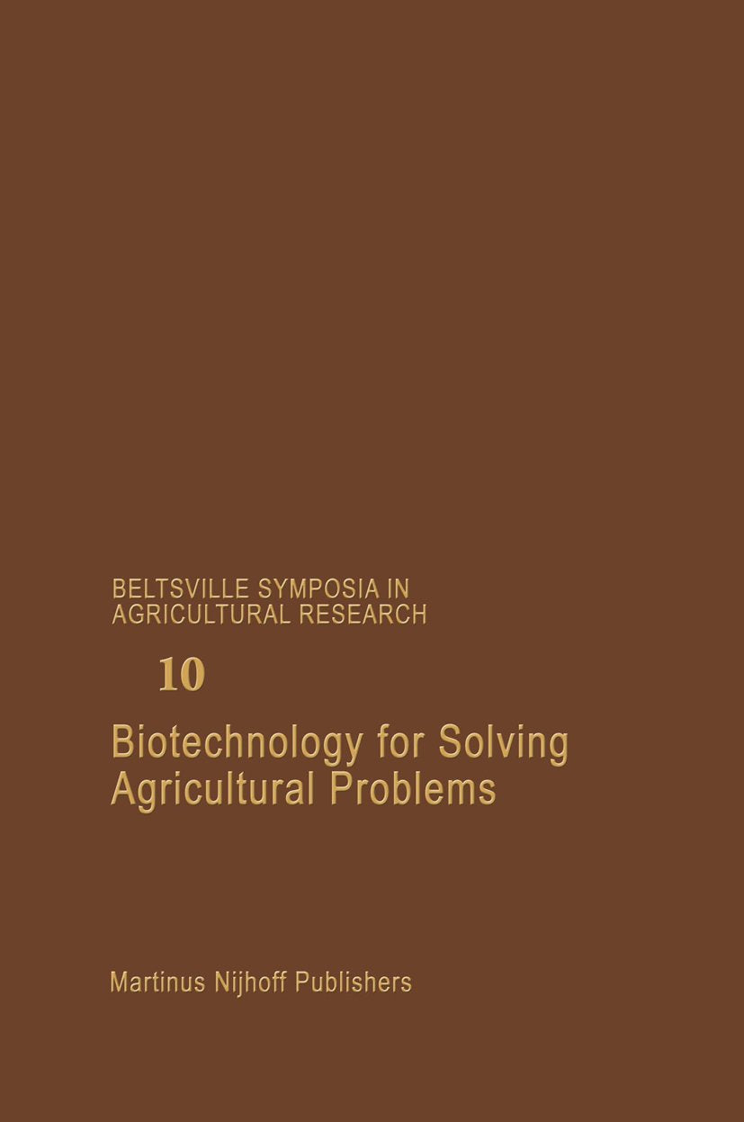Beltsville Symposia in Agricultural Research