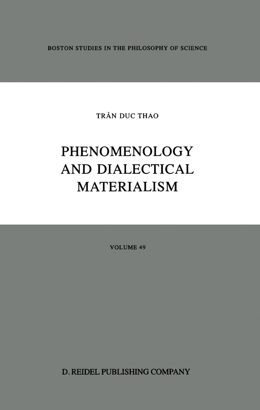 Boston Studies in the Philosophy and History of Science