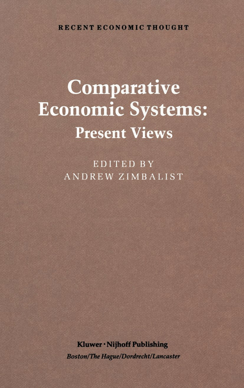 Recent Economic Thought