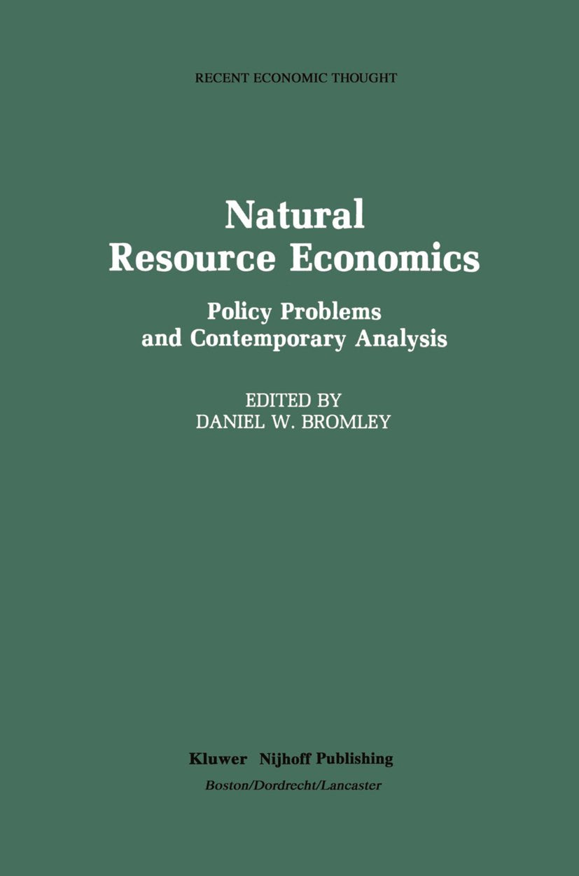 Recent Economic Thought